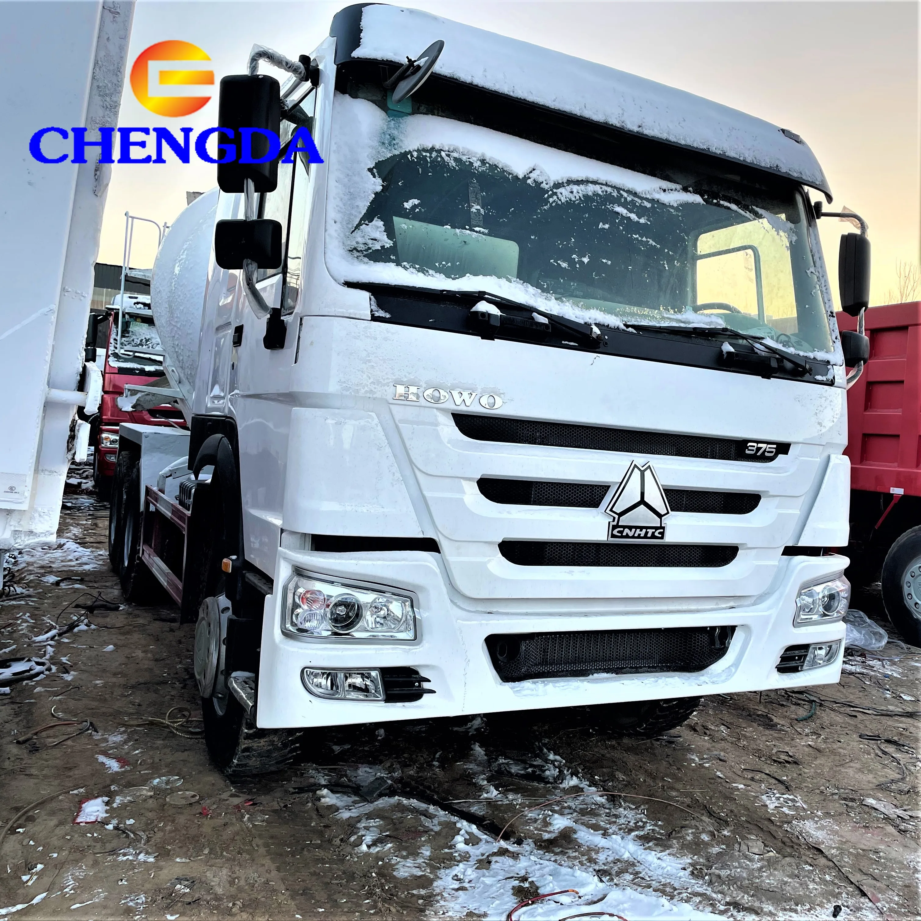 HOWO 8CBM 6x4 б/у Миксер для