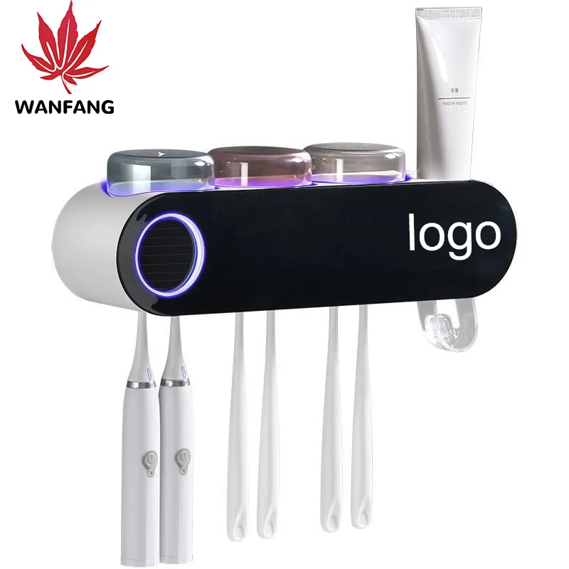 WF Multifunction Portable Uvc Brush Sterilizer Toothbrush Holder Sanitizer Family Toothbrush Sterilizer for Five People