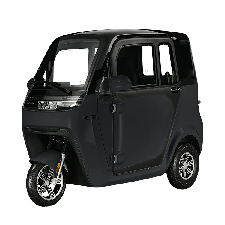 Passenger Closed Electric Tricycle 3-Wheel Motorcycle for Adult