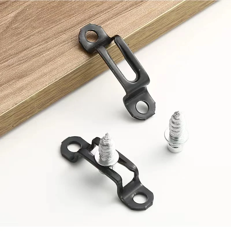Connector accessories 2 in 1 invisible furniture connector closet wood fastener