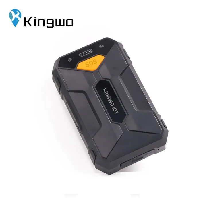 Nb-iot Sigfox Mini Gps Chip Tracker Portable Gps Tracker IP67 Waterproof Kingwo Iot Support OTA Support SOS 2 Months 2500mah 10M