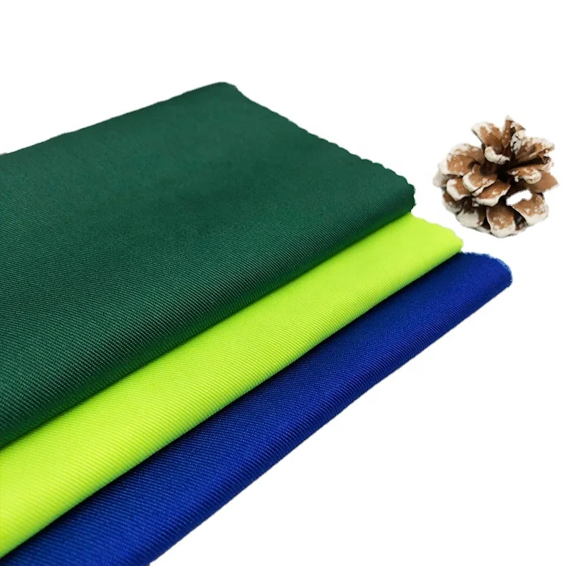 Rundong tela fabric medic 220gsm polyester elastane fabric polyester twill fabric for uniform