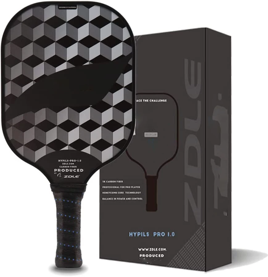 Graphite Pickleball Paddle  Nomex Aramid Core withTextured Graphite Playing Surface  Cushion Grip, Lightweight