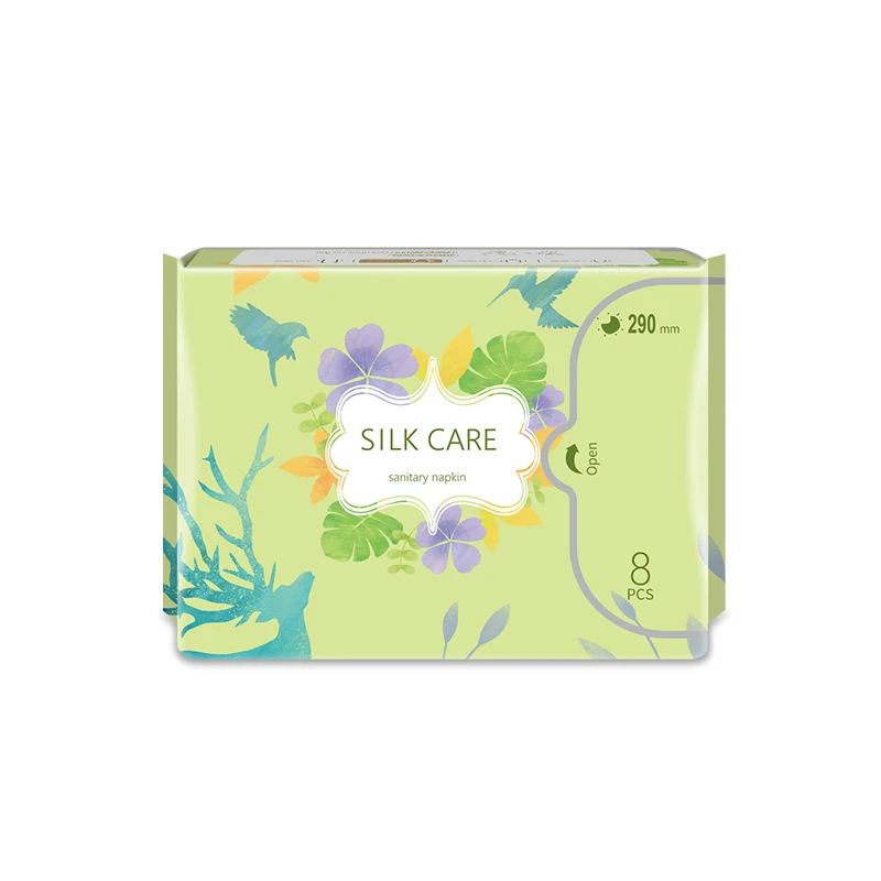 Premium sanitary wholesale Anion Chip sanitary towels 3D fitting well napkin pads for female