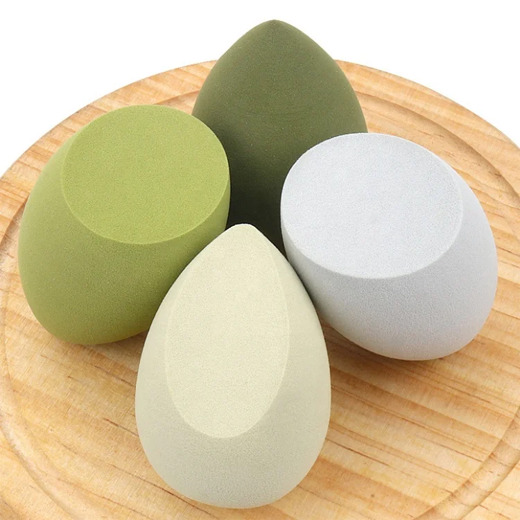 4 PCS Beauty Eggs Soft Makeup Blender Sponge Set Beauty Foundation Blending Sponge