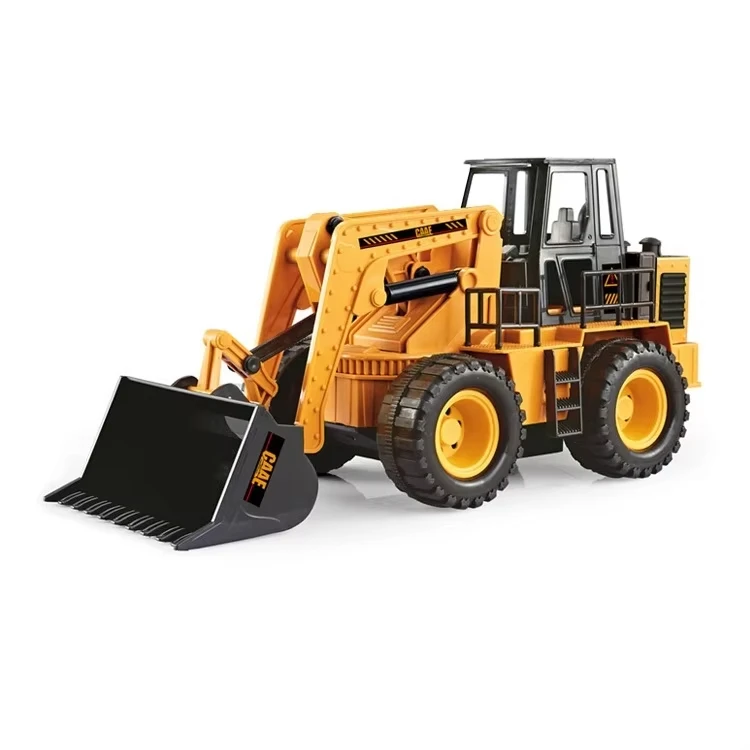 1/12 Scale 2.4g Remote Control Truck Engineering Team Toy Rc Vehicles Manual Rc Bulldozer