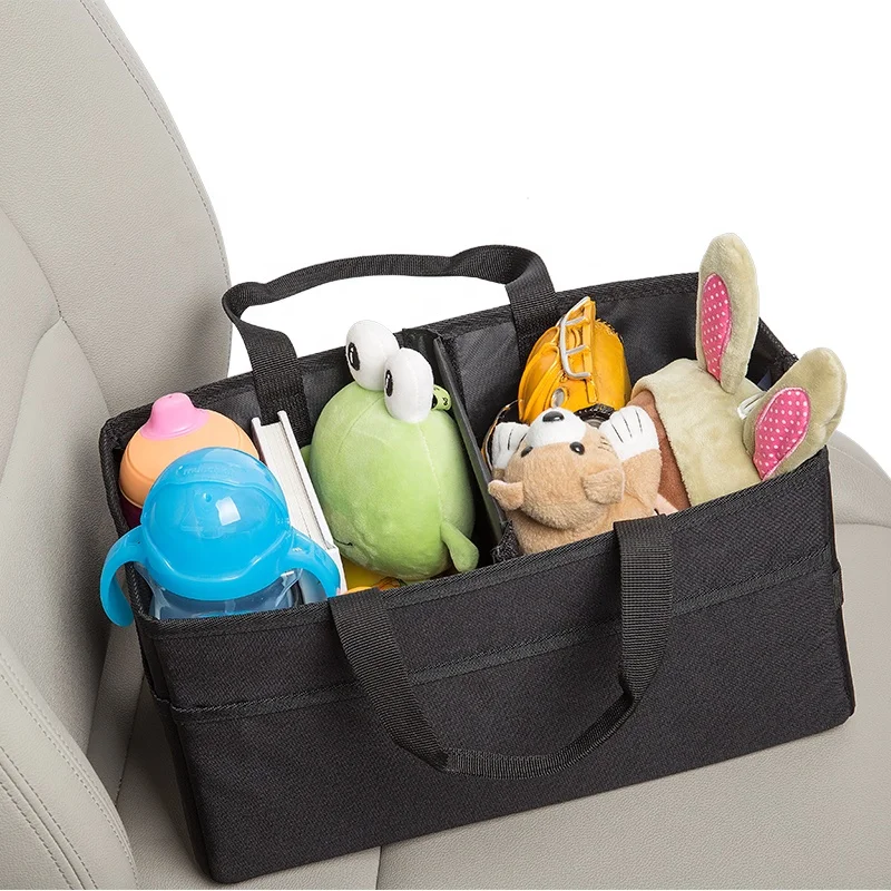 Foldable Car Seat cartoon animal Storage Trunk Organizer Tote bag Heat resistant 2022