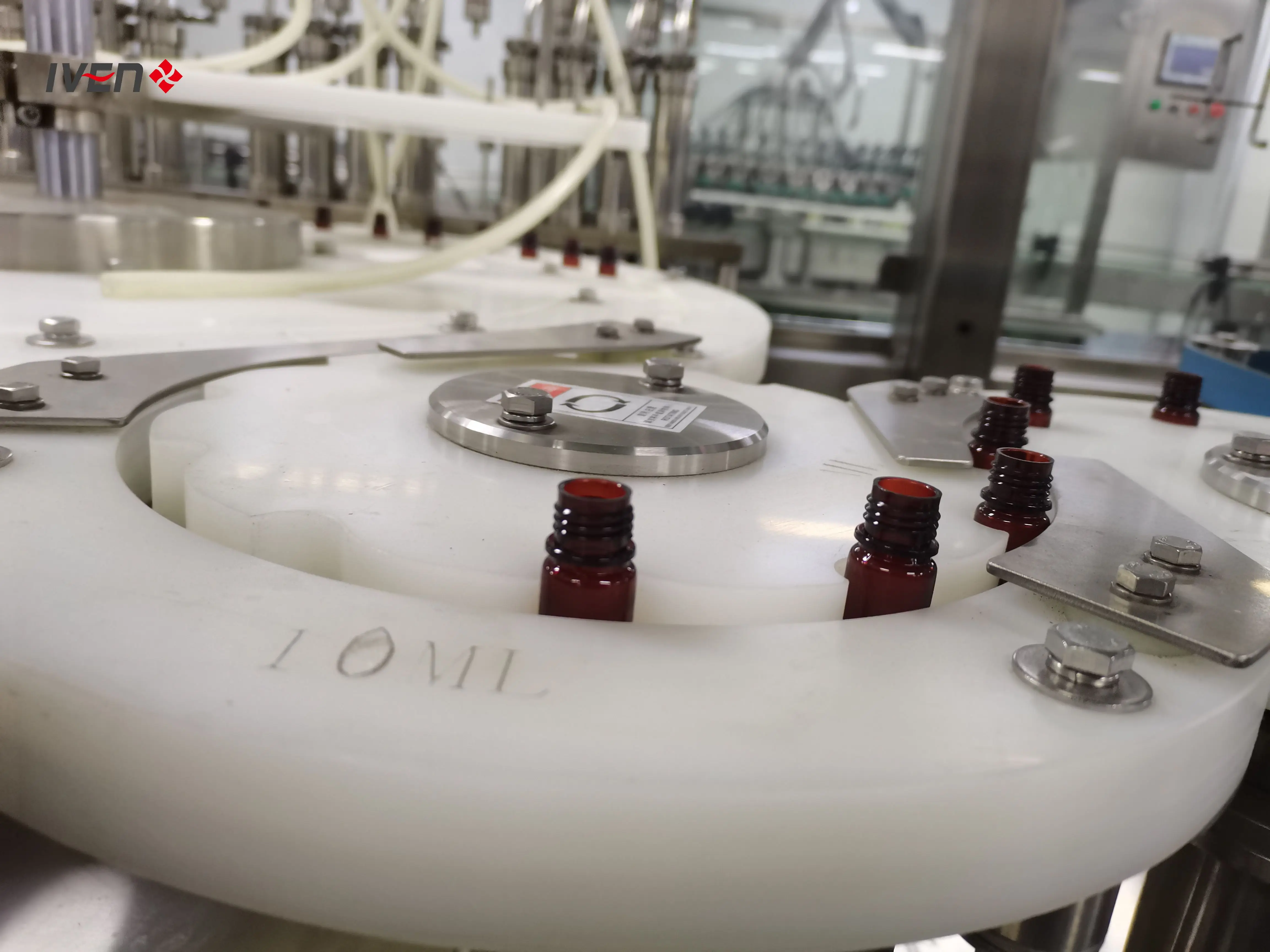 Syrup Injection Molding And Dispenser Device Production Line For Filling And Washing Vitamin Enhanced Syrup Bottles