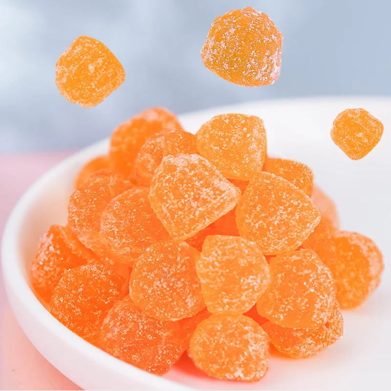 30 шт. OEM композитные фрукты и овощи смешанные вкусовые желе VC жевательные