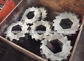 Small Scale Double Shaft Biomass PU EPS Foam Plastic Shredder Machine Equipment PVC Pipe Shredder