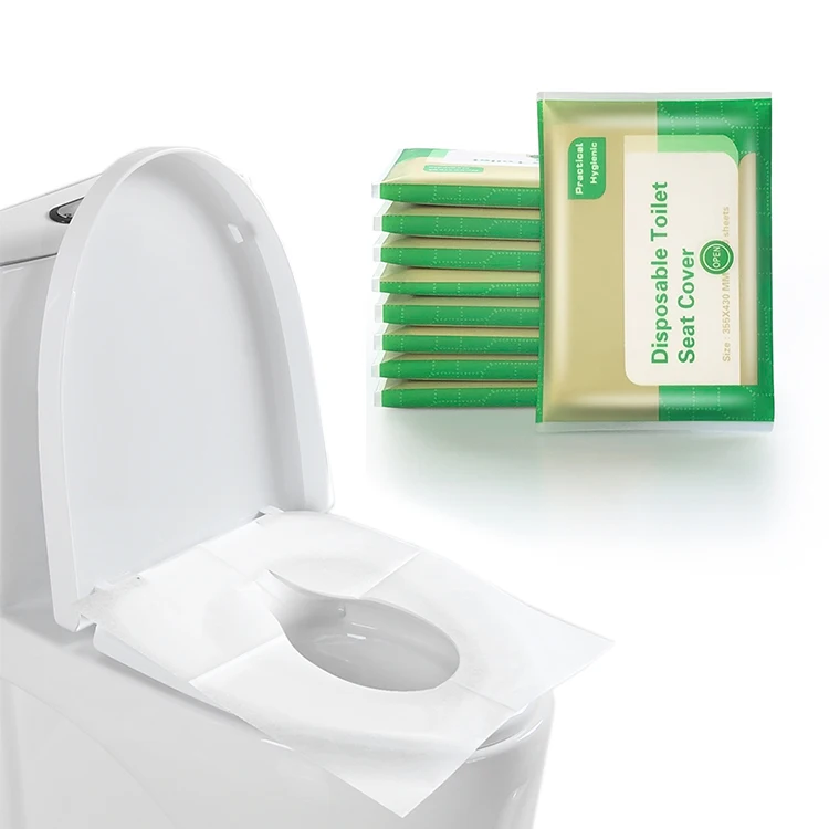 Toilet seat paper cover travel pack toilet paper seat cover case flushable paper toilet seat covers disposable