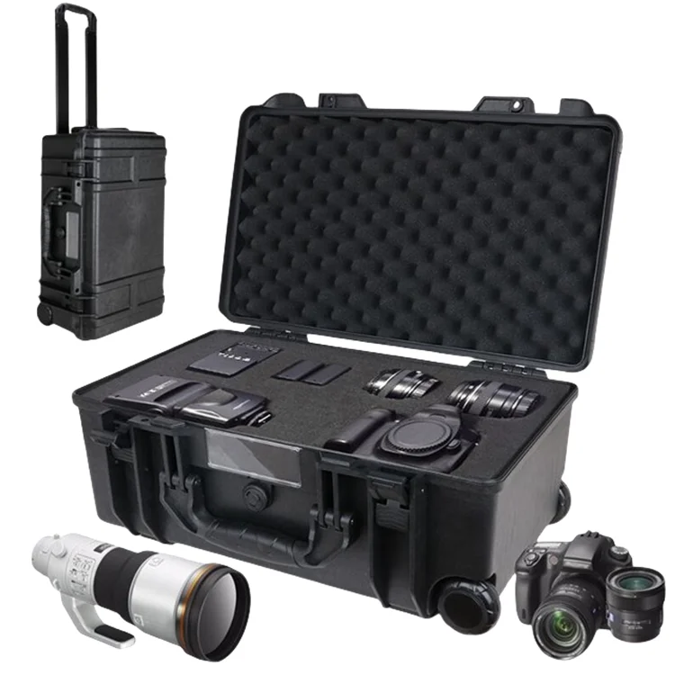 DSLR & Mirrorless Fitted camera hard waterproof carry case lens cases