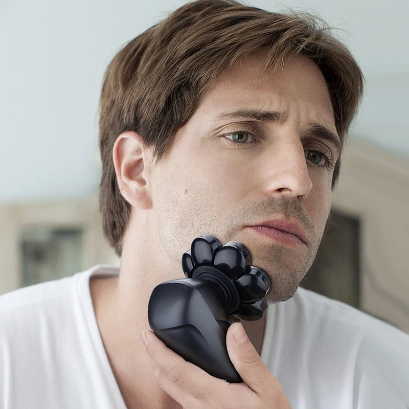 4D LK8350 Faster Charging Waterproof Travel Shaving Machine Corded Cordless Razors Portable Nose Face Electric Head Shaver