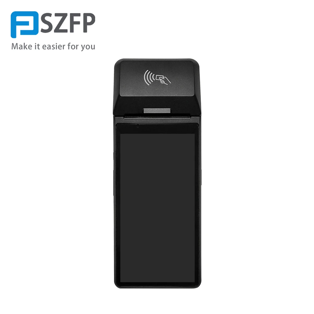 Портативный Pos-терминал FP7900 с 6-дюймовым экраном и термопринтером