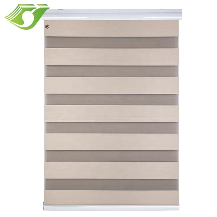 
STARDECO European Smart Home Curtain Blackout Motorized Roller Zebra Blinds Hotel Window Decoration Blind Shutters Roller Shades 