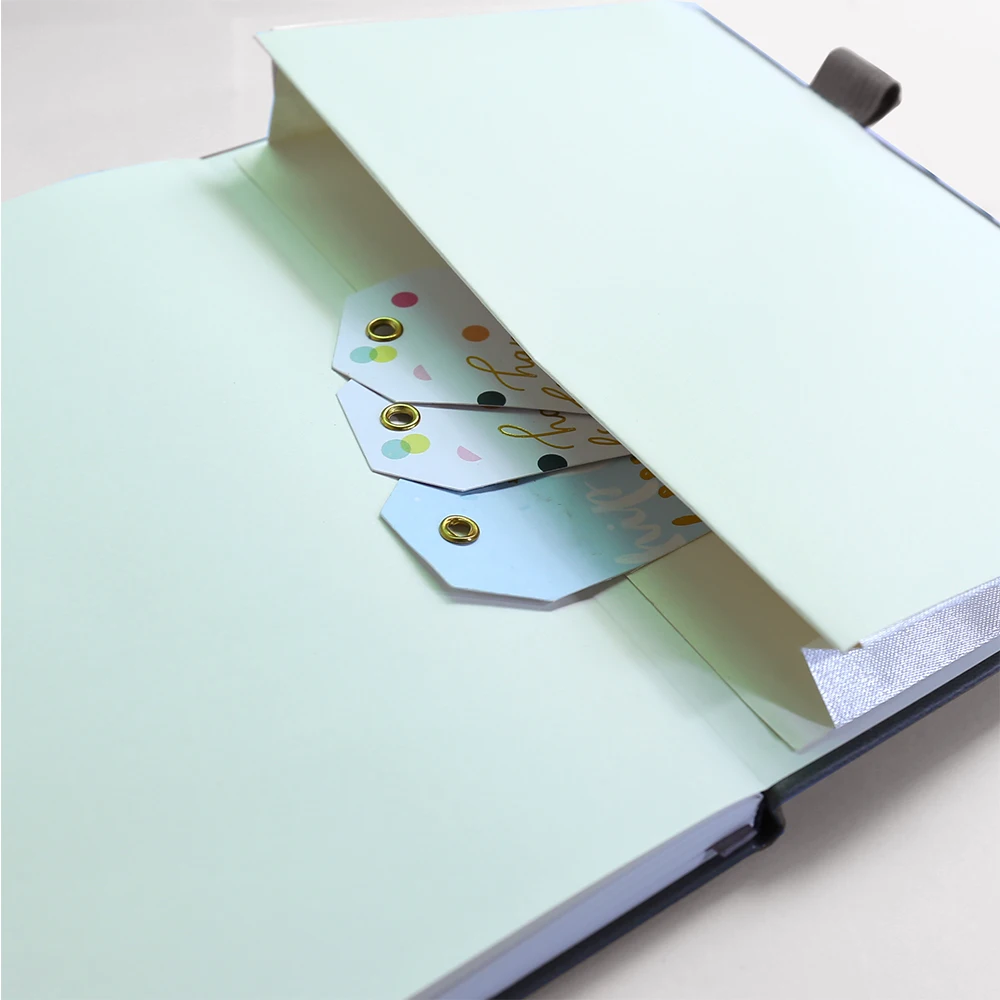 Customized PU Leather Cover Recycled Waterproof Stone Paper Notebook