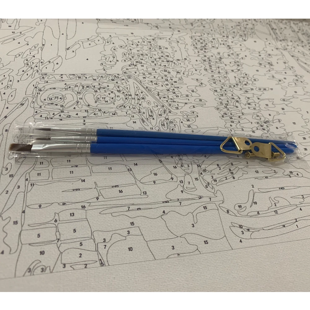 
Diy Handpainted Painting By Number Oil Paint By Numbers Beautiful Night Venice Landscape Canvas Wall Art Gift Artcrafts Adults 