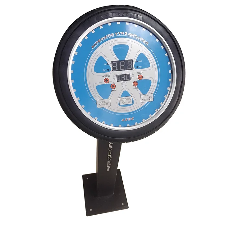 Standing digital tyre pressure gauge with high quality