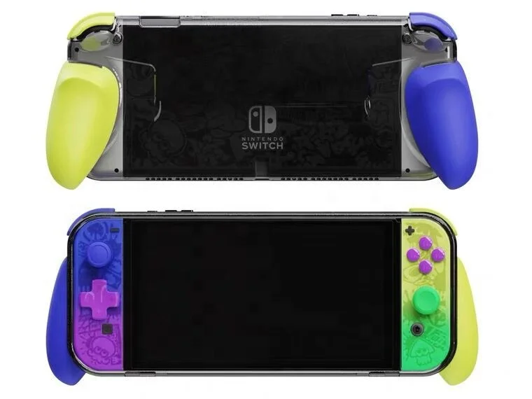Neo Grip with Replaceable Ergonomic Grip Protective Case for Nintendo Switch OLED and Regular Switch  Accessories