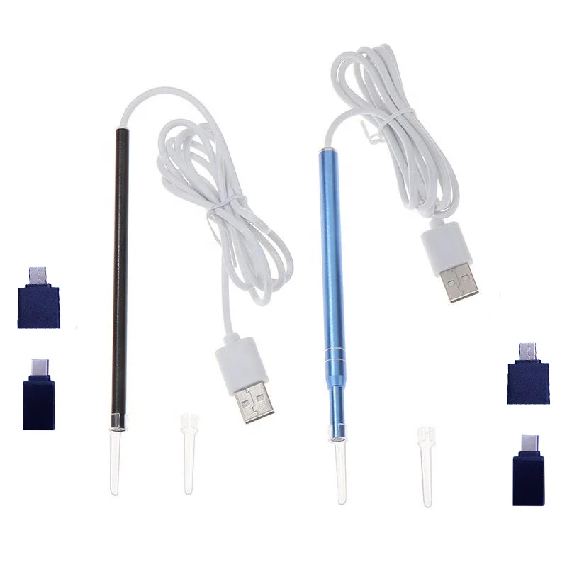 OTG 5.5mm Smart Visual Earpick Endoscope Spoon Ear Cleaner Camera Otoscope