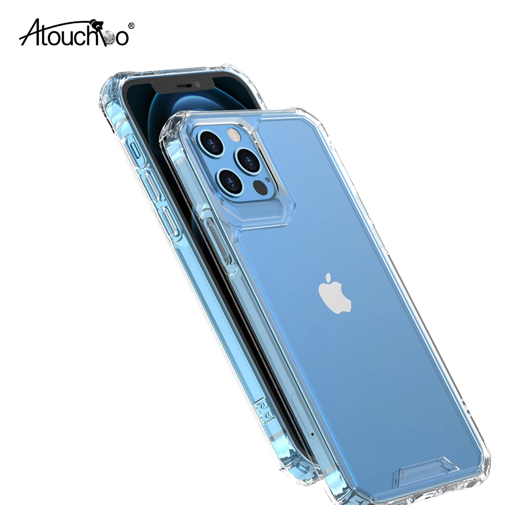  Atouchbo новейший дизайн Кристалл бриллиант ТПУ + ПК Анти-взрыв для iPhone 13 Pro Max mini ударопрочный чехол
