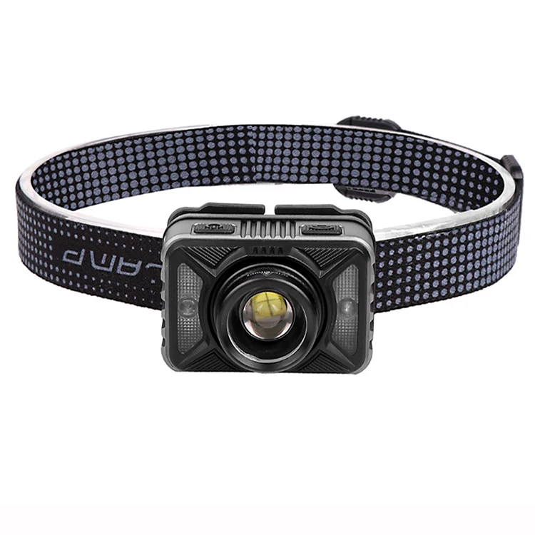 XHP50 Aluminum Alloy USB Rechargeable Multi-function Sensor Headlamp