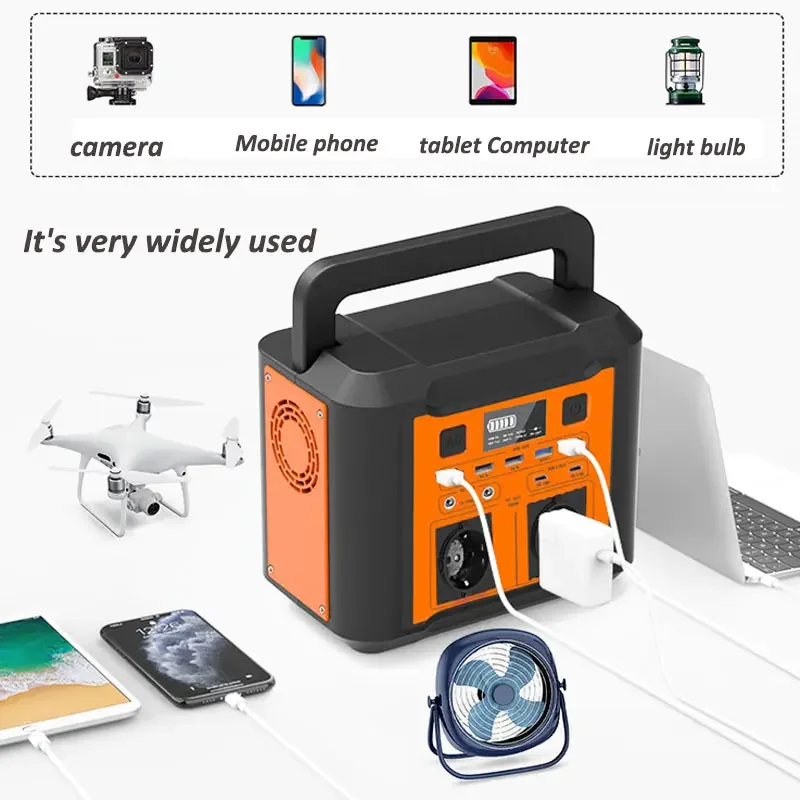 Wholesale 80000mAh Power Station 300W Power Supply Camping USB Type-C DC Solar Generator Portable Power Bank Station