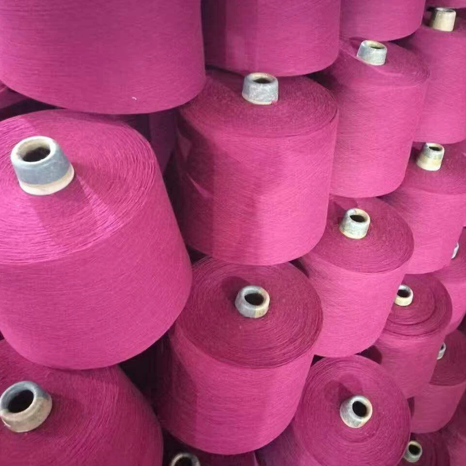 knitting  yarn  dope dyed  100% Polyester Spun Yarn