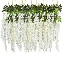 Wholesale Plant Hanging Artificial Flower Decorative Wall Hanging Artificial Wisteria
