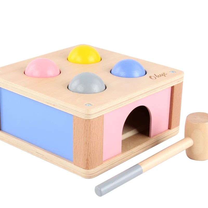 Wooden Hammer Whack A Mole Classic Educational Toys