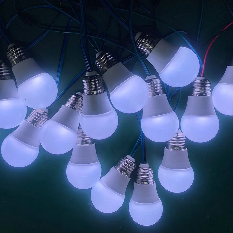 Waterproof Christmas Lights 24V RGB RGBW DMX WS2811 Led String Pixel Bulb Lamp