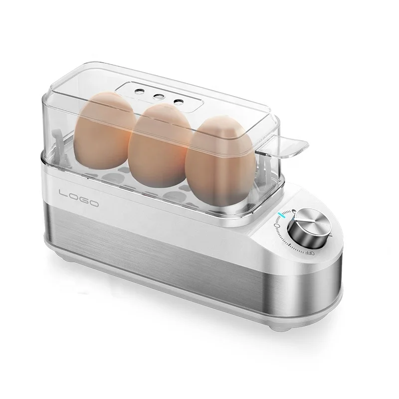 SUNSIR High end Mini 3 Eggs Boiling Cooker Machine 210W Electric Egg Cooker With Transparent Lid For Household