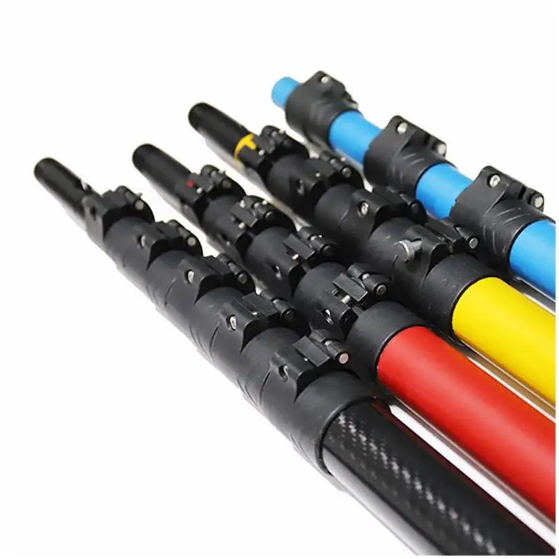 Carbon Fiber Tube Rectangular Oval Steel Hight Quality Latest 30Mm Multipurpose Adjustable Pultruded Sheet Telescopic Lift Pole