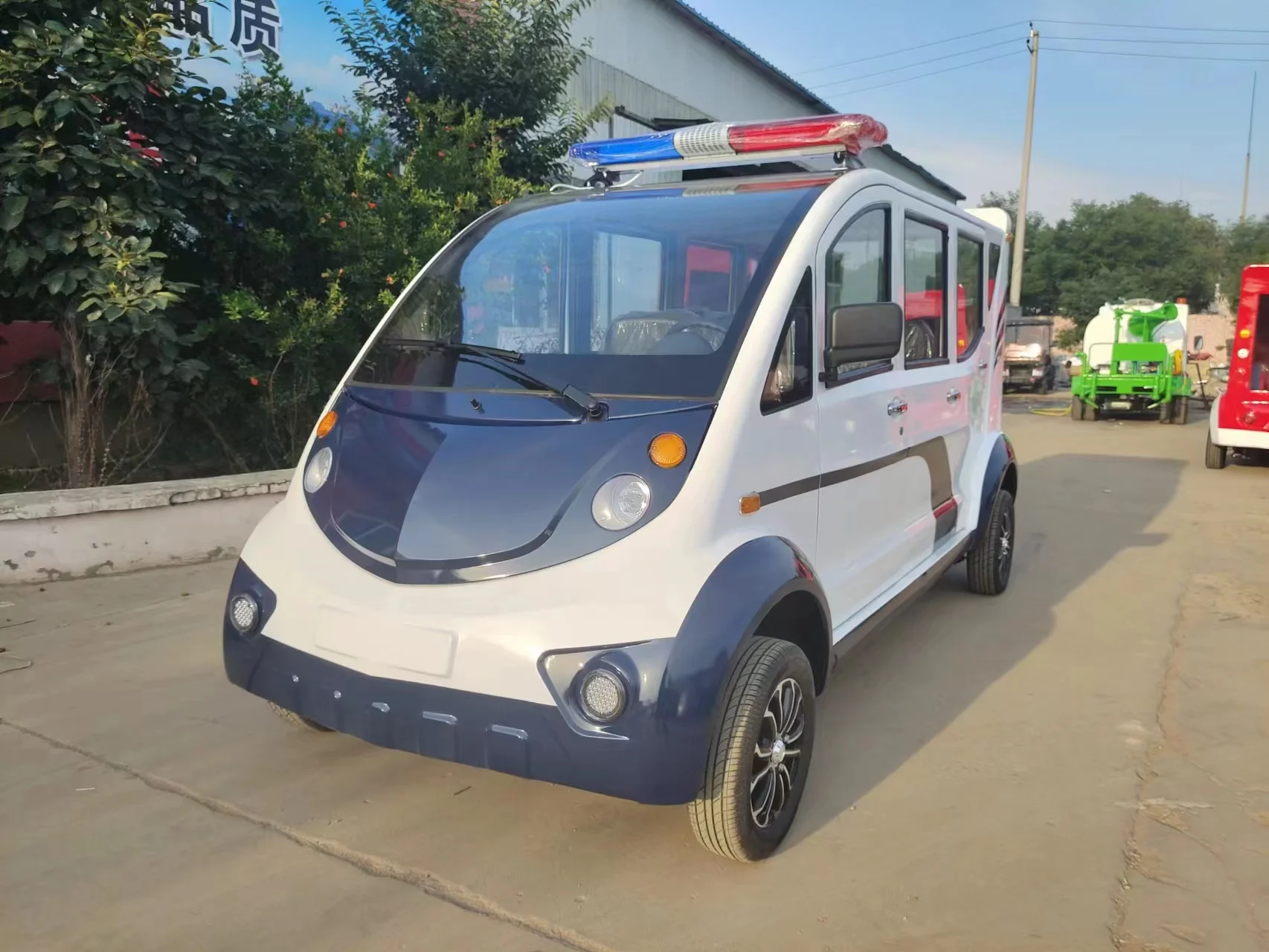 6-8 мест Электрический патрульный автомобиль экскурсионный автобус туристический маршрутный с двигателем 4 кВт