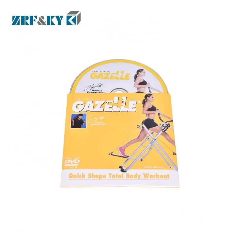 Custom Printing Cardboard Paper CD/VCD/DVD Cover Packaging Box Sleeve Cases