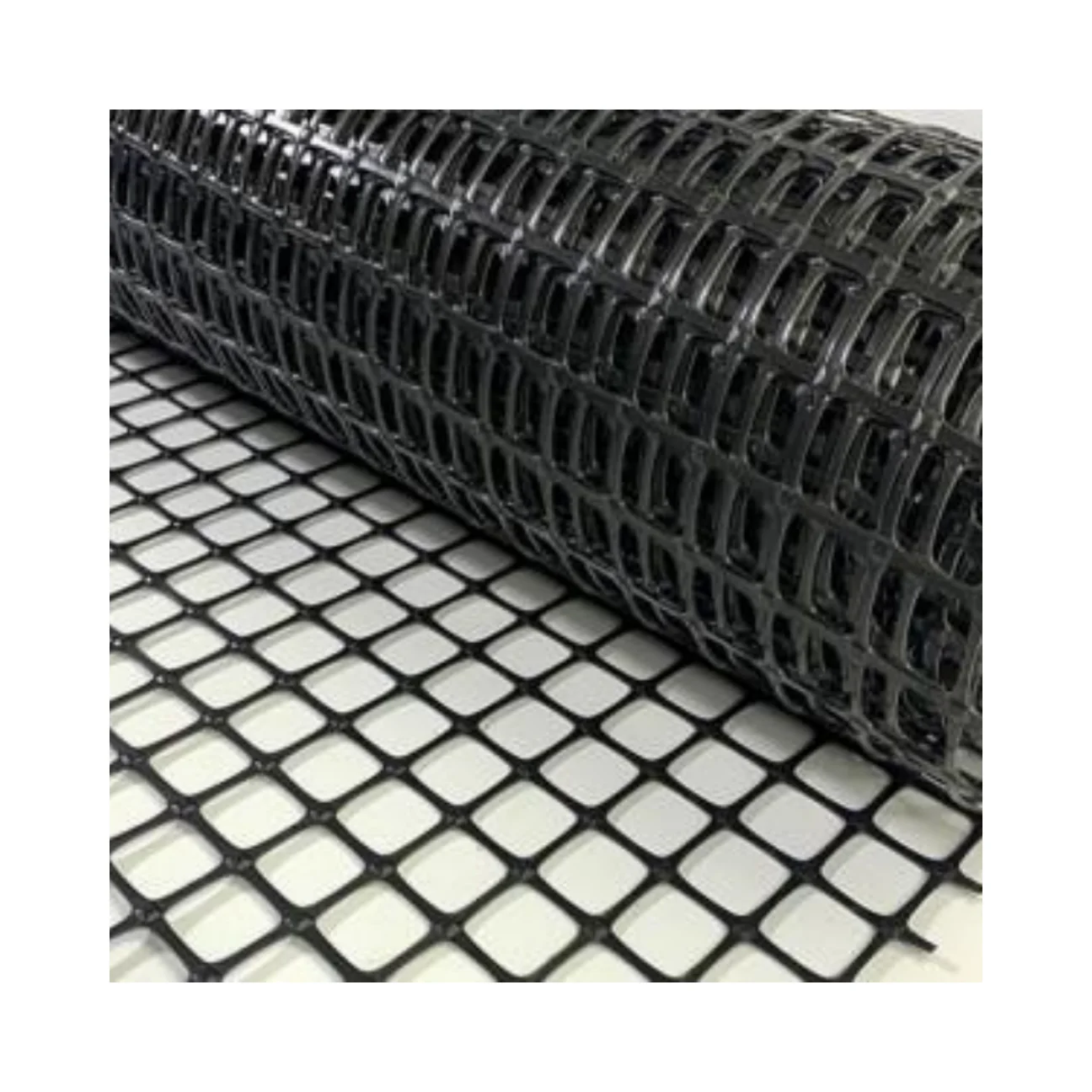 Driveway Geogrids Plastic PP HDPE Uniaxial Geogrid 100/20 kN For Road Project In India and Thailand