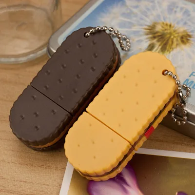 Оптовая продажа креативная пластиковая ручка в форме печенья рекламный подарок