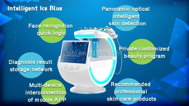 personal skin care analysis machine skin rejuvenation antiwrinkles rf equipment facial microdermabrasion machine for lifting