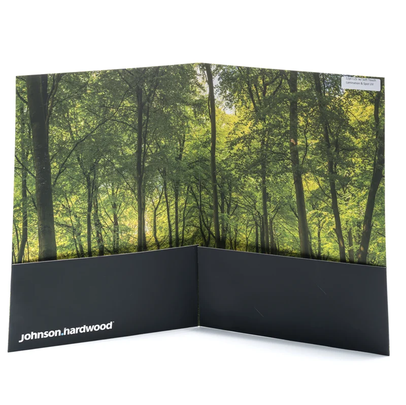 Wholesale Price A4 A5 Presentation Folder Custom Design Full Color Printing File Folder Projectors & Presentation Accessories