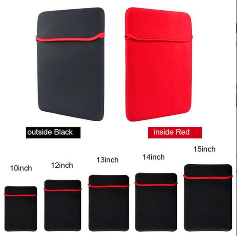 Water-resistant Neoprene Laptop Sleeve/notebook Computer Pocket Case/tablet Briefcase Carrying Bag