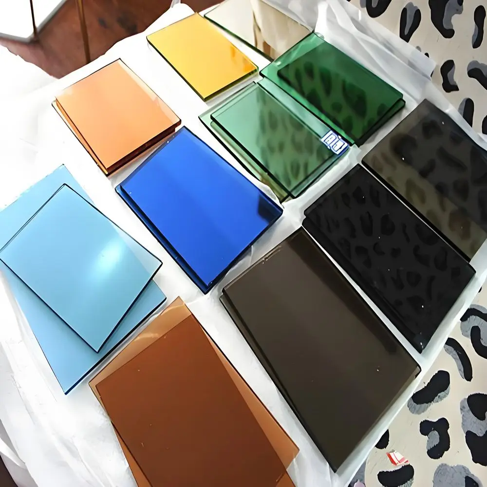 Chinese Factory Price High Quality Customization Colored Transparent Laminated Glass For Decoration