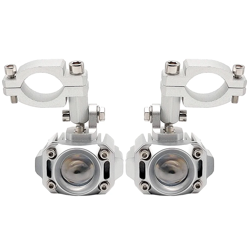 Motorcycle Auxiliary Lights 40W 6000K Spot Driving Fog Lamps For BMW R1200GS F800GS F700GS F650 K1600