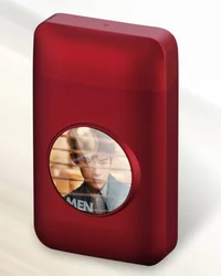 JL-223N Onuoss Wholesale ABS Led Cigarette Case Box With USB Lighter Custom Logo
