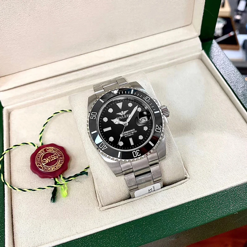 watch for men rolevs 904L OEM Custom Logo  Luxury Designer Waterproof Watches Wristwatches Men Automatic Mechanical Watch