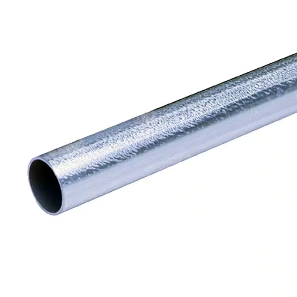 China Factory Supply 1/2inch  2 inch EMT Conduit Hot-dipped Galvanized Steel Metal Conduit Electrical Metallic Tubing With ULc
