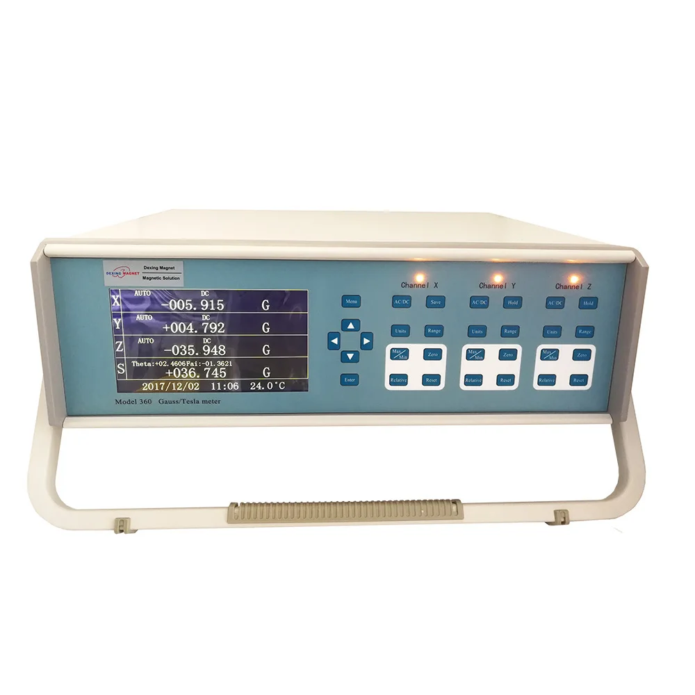 DX-360 AC/DC Intelligent Digital Three Dimensional Gauss Meter/Tesla Meter for University Laboratory
