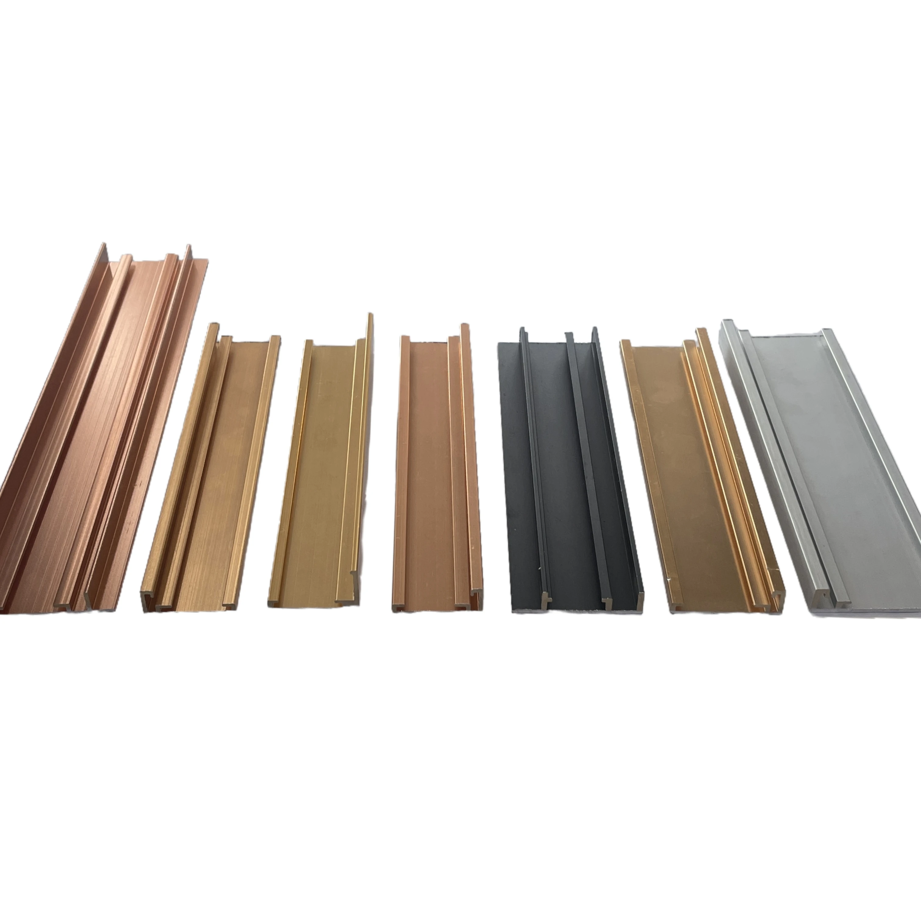 Wholesale Price Different Cutting Shape Alu Aluminum Mirror Frame Profile for Decor Mirrors Pictures Paintings