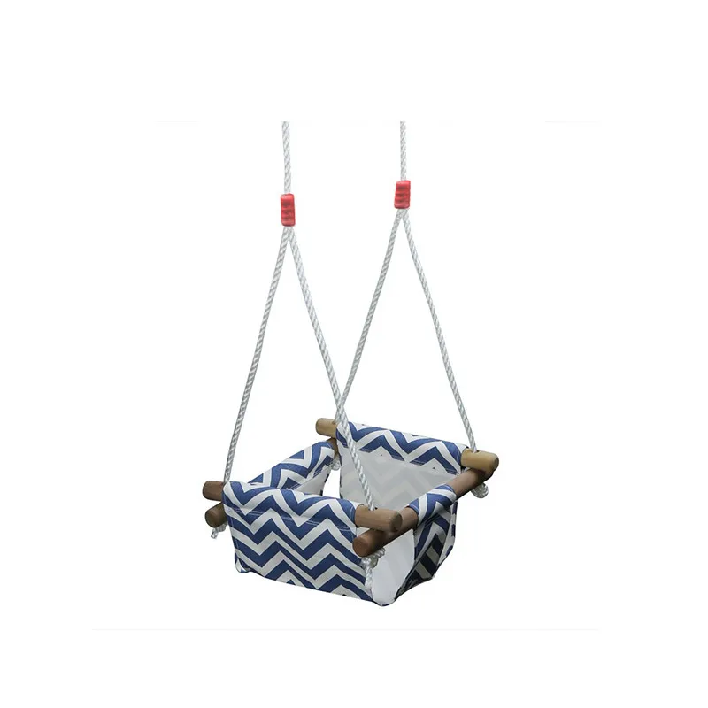 
Wholesale infant indoor canvas hanging children baby kids single toddlers swing chair seat 