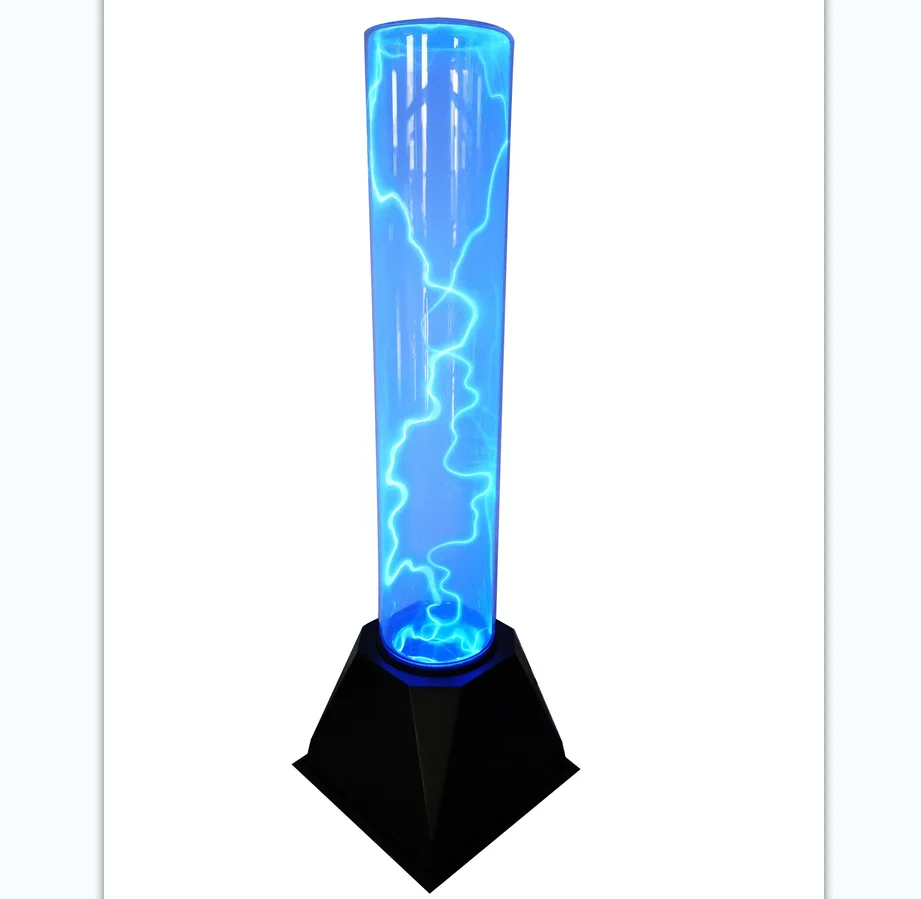 12 inch  blue Plasma Tube Lamp