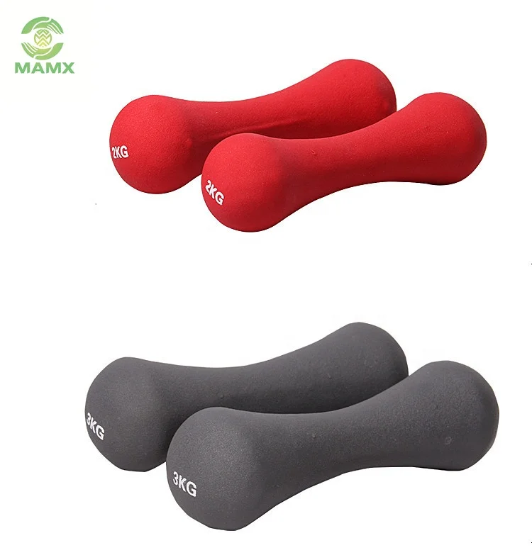 Bone Shape 3kg Cast Iron Hand Dumbbell Made In Dingzhou